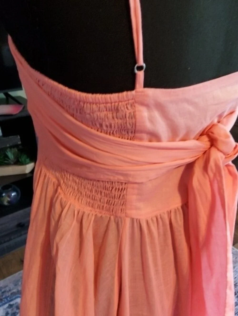 J. Crew Re-Imagined Spaghetti-Strap Ruffle-Hem Hi Low Dress NWOT Medium